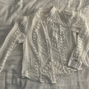 Like-new Victorian style blouse by Anthropologie